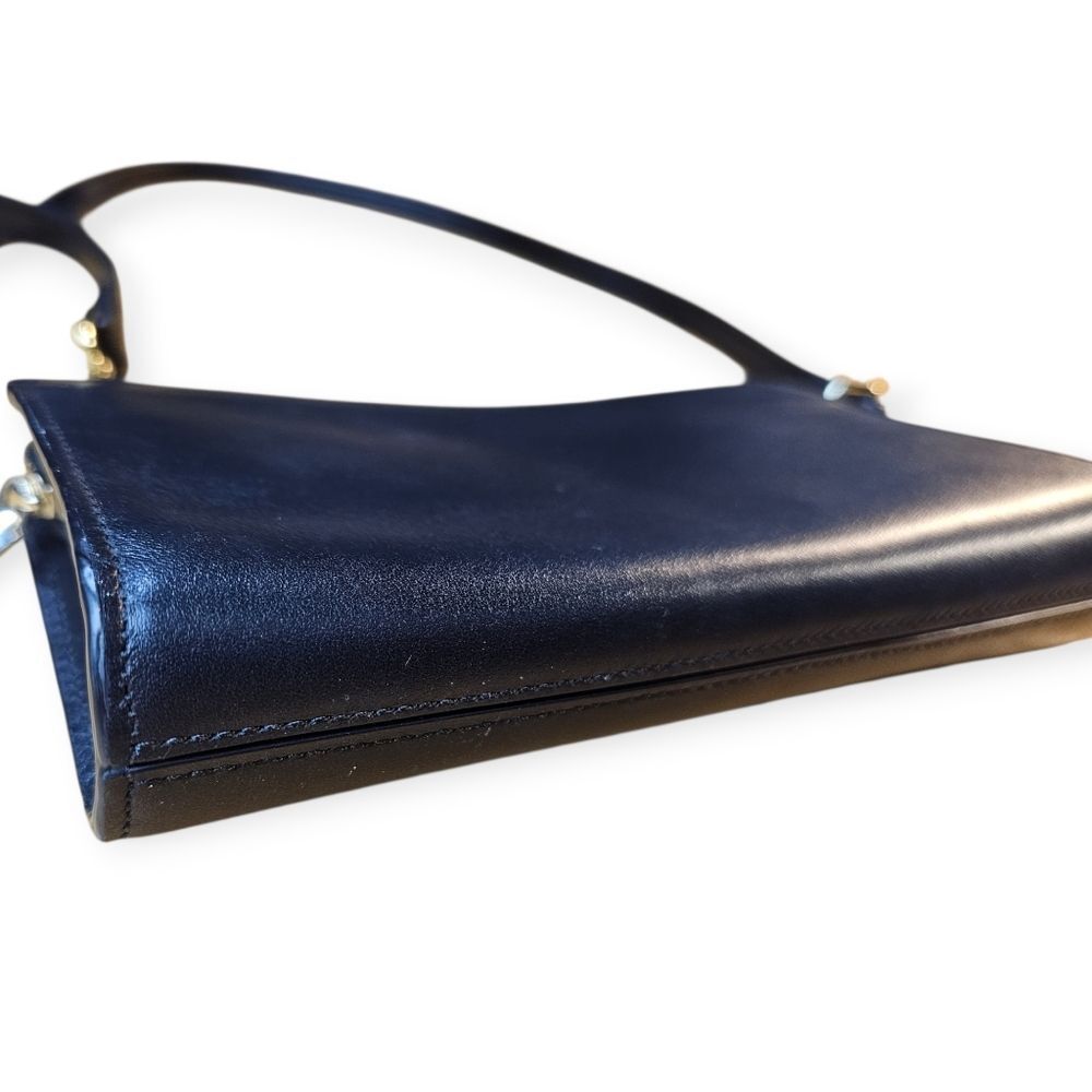 🖤 Kate Spade Flock Party Crossbody – Black Italian Leather ✨ - Picture 3 of 8